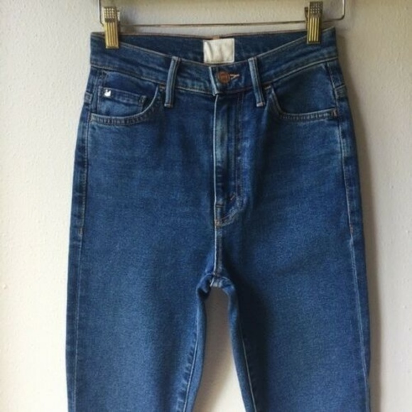 MOTHER x Candice Swanepoel High Rise Swooner Jeans